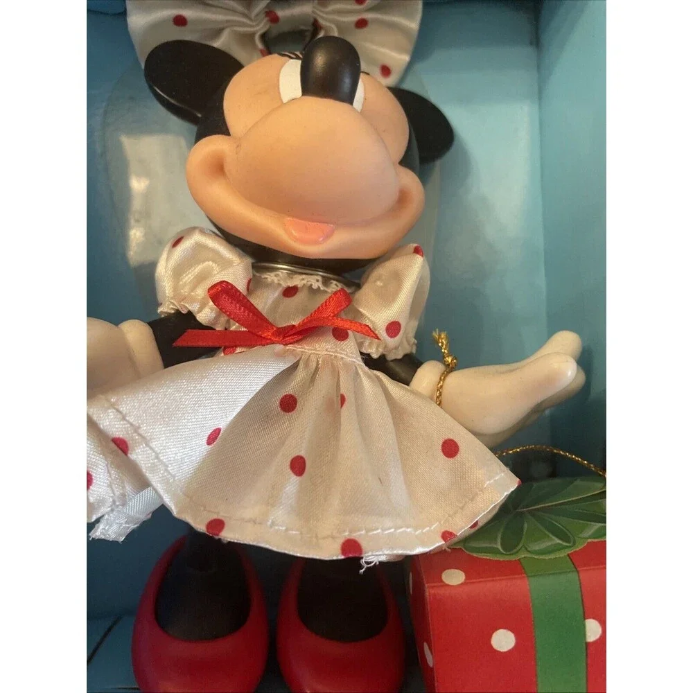 Vintage 1998 Dressing Pretty Minnie Mouse 6” Disney Doll by MATTEL Org Box